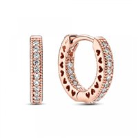 Orecchini Pandora Donna Pandora Signature in Argento 286317C01 - 286317C01